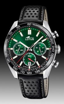 Pasek do zegarka Lotus 18915/3 Skórzany Czarny