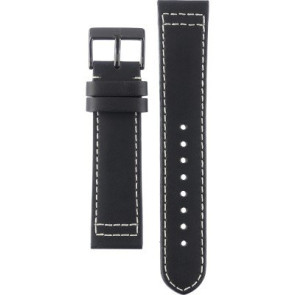 Pasek do zegarka Swiss Military Hanowa 06-4202.6.4132 Skórzany Czarny 22mm