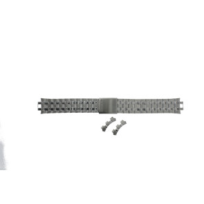 Casio horlogeband 10151912 Staal Zilver 20mm