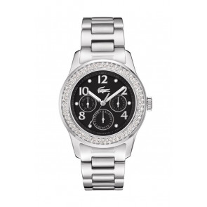 Lacoste horlogeband 2000691 / LC-11-3-14-2314 Staal Zilver 20mm
