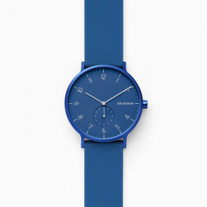 Pasek do zegarka Skagen SKW2817 Krzem Niebieski 16mm