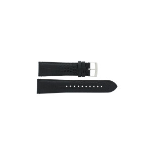 Armani Pasek Do Zegarka Ar-0409 Krokodyla Skórzany Czarny 23mm 