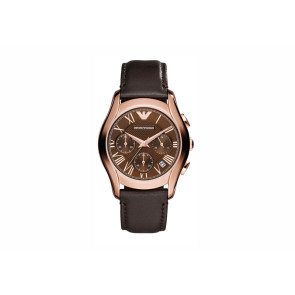 Pasek do zegarka Armani AR1707 Skórzany Brązowy 20mm