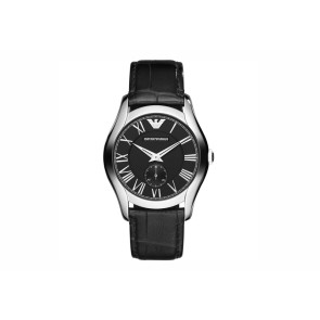 Pasek do zegarka Armani AR1708 Skórzany Czarny 20mm