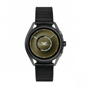Pasek do zegarka Armani ART5009 Skórzany Czarny 20mm