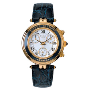 Pasek do zegarka Balmain B59808222 Skórzany Niebieski 19mm