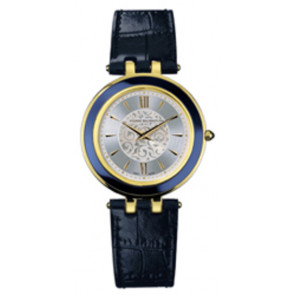 Pasek do zegarka Balmain B80233212 / 1720303 Skórzany Niebieski 18mm