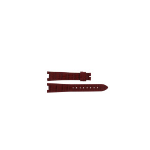 Pasek do zegarka Balmain B81344212 Skórzany Czerwony 16mm