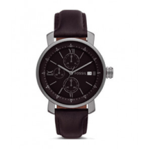 Pasek do zegarka Fossil BQ2093 Skórzany Czarny 20mm