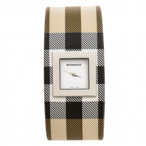 Pasek do zegarka Burberry BU4000 Skórzany Wielobarwność 22mm