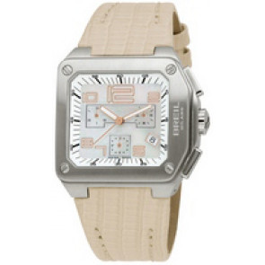 Pasek do zegarka Breil BW0398 Skórzany Beżowy 18mm