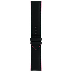 Pasek do zegarka Certina C0016471605701 / C610021415 Skórzany Czarny 22mm