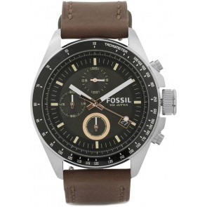 Pasek do zegarka CH2885 Skórzany Brązowy 22mm