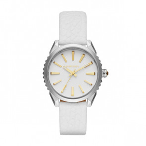 Pasek do zegarka Diesel DZ5501 Skórzany Biały 18mm