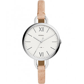 Pasek do zegarka Fossil ES4357 Skórzany Beżowy 7mm