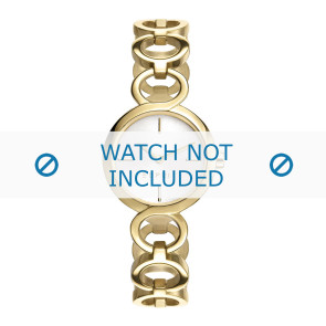 Esprit horlogeband ES108212-002 Staal Goud