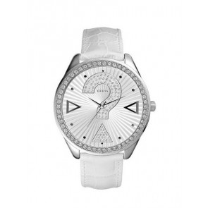 Pasek do zegarka Guess I90144G3 Skórzany Biały