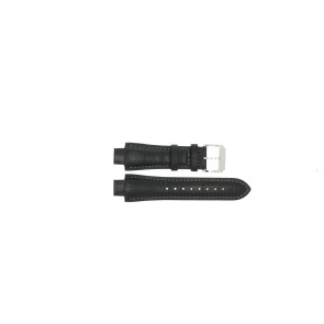 Pasek do zegarka Jaguar J1200 / J1200A / J1200-B Skórzany Czarny 14mm