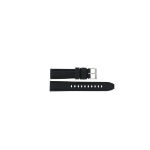 Pasek do zegarka Uniwersalny JD143 Krzem Czarny 24mm