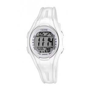 Calypso horlogeband K5613-1 Rubber Wit