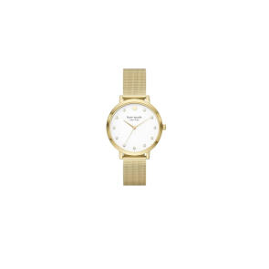 Pasek do zegarka Kate Spade New York KSW9056 Milanese Pozłacany 16mm