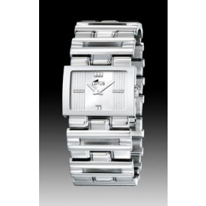 Lotus horlogeband L15473 Staal Staal / RVS