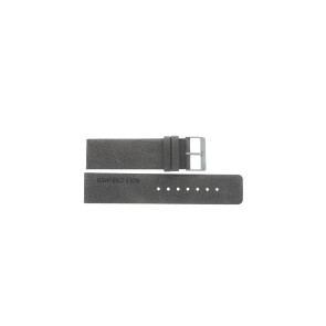Pasek do zegarka Rolf Cremer LB010.13 / Turn / Excentrum Skórzany Kolor ciemnoszary 22mm