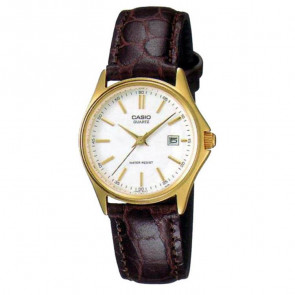 Pasek do zegarka Casio LTP-1183Q / 10094839 Skórzany Brązowy 15mm