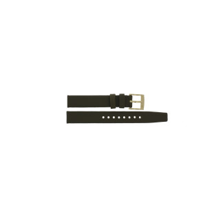 Pasek do zegarka Marc by Marc Jacobs MBM1330 Skórzany Zielona oliwka 14mm
