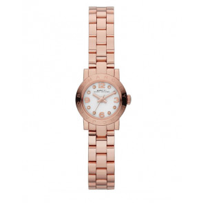 Pasek do zegarka Marc by Marc Jacobs MBM3227 Stal nierdzewna Róża 10mm