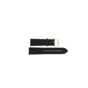 Pasek do zegarka Marc by Marc Jacobs MBM5501 Krzem Czarny 22mm