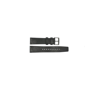 Pasek do zegarka Marc by Marc Jacobs MBM9717 Skórzany Czarny 22mm