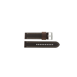 Pasek do zegarka Fossil ME3115 Skórzany Brązowy 22mm