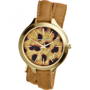 Pasek do zegarka Michael Kors MK2327 Skórzany Brązowy 12mm
