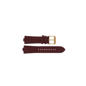 Pasek do zegarka Michael Kors MK2357 Croco skóra Czerwony 9mm