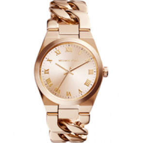 Pasek do zegarka Michael Kors MK3414 Stal nierdzewna Róża 24mm