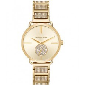 Pasek do zegarka Michael Kors MK3852 Stal nierdzewna Pozłacany 16mm