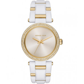 Pasek do zegarka Michael Kors MK4315 Stal Biały 21mm