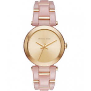 Pasek do zegarka Michael Kors MK4316 Plastikowy Różowy 21mm