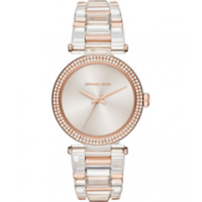 Pasek do zegarka Michael Kors MK4318 Plastikowy Przezroczysty 21mm