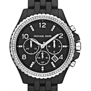 Pasek do zegarka Michael Kors MK5490 Stal nierdzewna Czarny 20mm