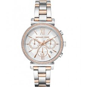 Pasek do zegarka Michael Kors MK6558 Stal nierdzewna Wielobarwność 16mm