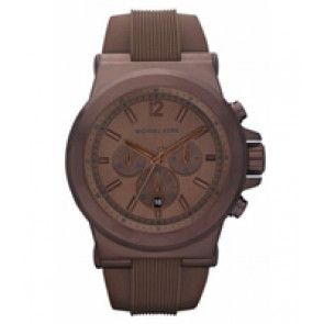 Pasek do zegarka Michael Kors MK8216 Krzem Brązowy 22mm
