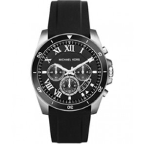 Pasek do zegarka Michael Kors MK8435 Krzem Czarny 24mm