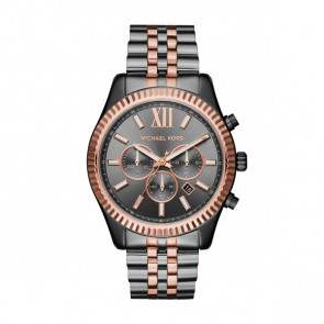 Pasek do zegarka Michael Kors MK8561 Stal Szary antracyt 22mm