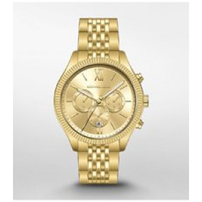 Pasek do zegarka Michael Kors MK8693 Stal Pozłacany 18mm