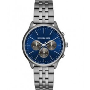 Pasek do zegarka Michael Kors MK8724 Stal nierdzewna Szary antracyt 20mm