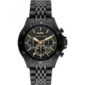 Pasek do zegarka Michael Kors MK8750 Stal nierdzewna Czarny 22mm