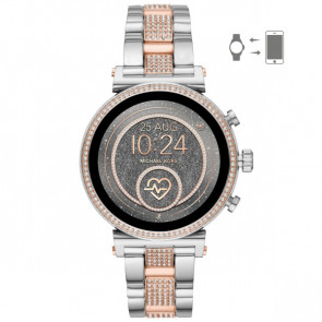 Pasek do zegarka Michael Kors MKT5064 Stal Dwubarwny 18mm