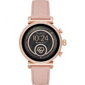 Pasek do zegarka Michael Kors MKT5068 Krzem Różowy 18mm